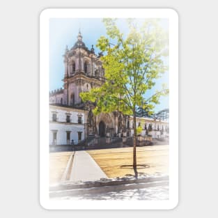 Alcobaça Monastery in Portugal Sticker